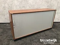 Lage roldeurkast - toscaans noten - afbeelding 7 van  8