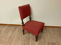 Lage stoel met bolpootjes - afbeelding 2 van  4