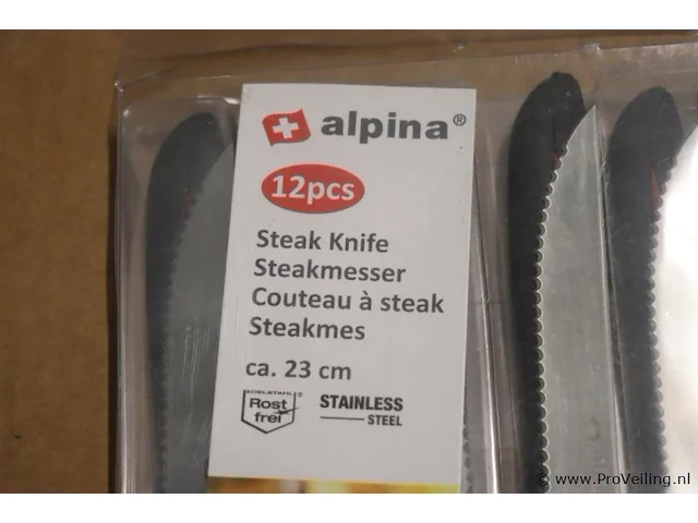 Laguiole & alpina messenset - afbeelding 3 van  9