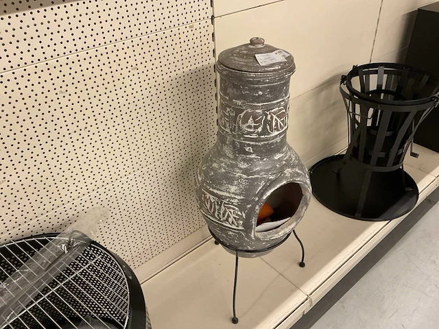 Lahacienda clay chimenea vuurpot - afbeelding 1 van  4