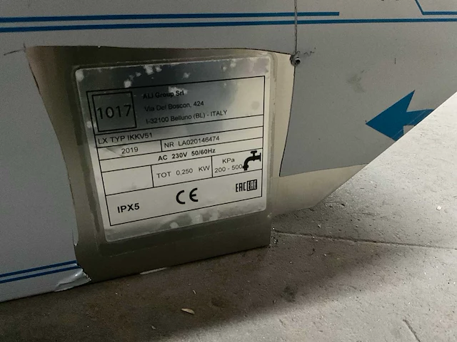 Lainox ikov51 afzuigkap voor combisteamer - afbeelding 5 van  5