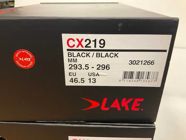 Lake cx-219 fietsschoenen maat 46.5 - afbeelding 4 van  4