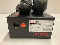 Lake cx177 black reflective maat 36 - afbeelding 4 van  4
