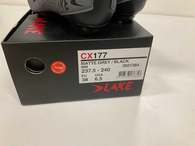 Lake cx177 fietsschoenen maat 38 - afbeelding 3 van  4