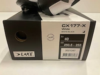 Lake cx177-x wide white/black maat 40 - afbeelding 4 van  4