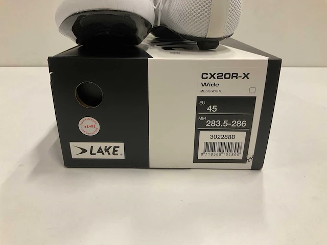 Lake cx20r-x wide mesh-white maat 45 - afbeelding 4 van  4