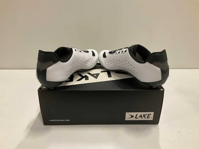 Lake cx219 wide white/black maat 46.5 - afbeelding 2 van  3