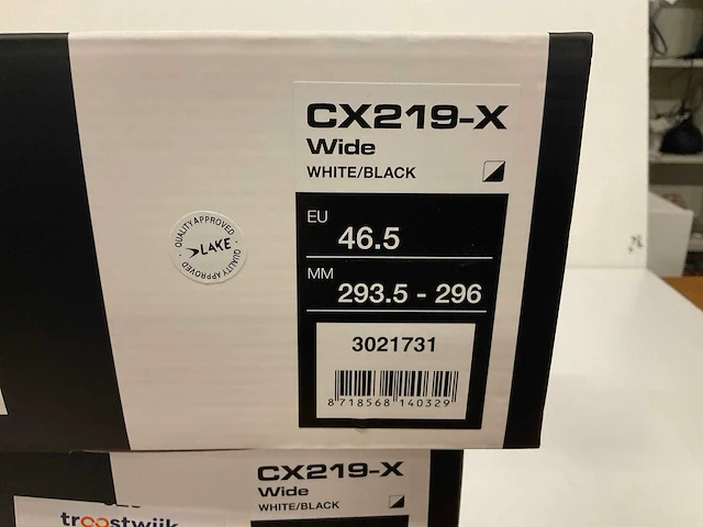 Lake cx219-x fietsschoenen maat 46.5 - afbeelding 4 van  4