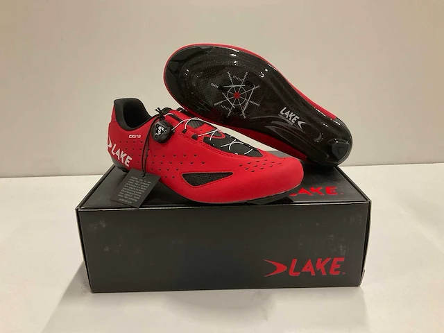 Lake cx219-x red/white maat 45.5 - afbeelding 1 van  4