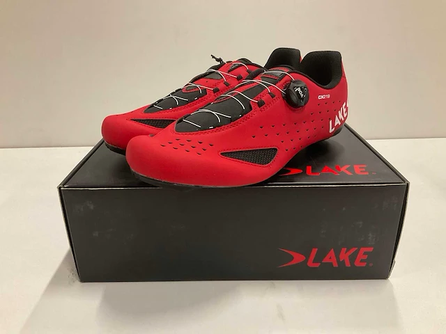 Lake cx219-x red/white maat 45.5 - afbeelding 2 van  4