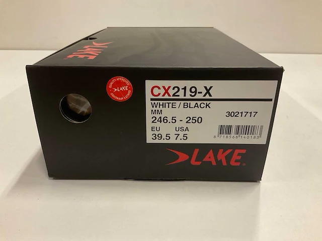 Lake cx219-x white/black maat 39.5 - afbeelding 4 van  4