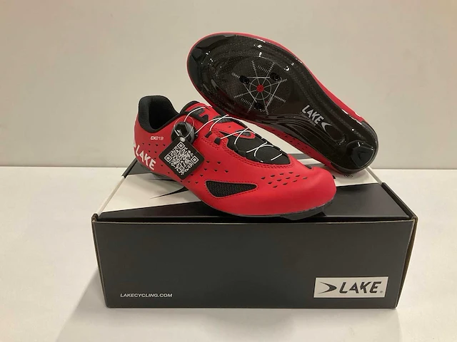 Lake cx219-x wide red/white maat 41 - afbeelding 1 van  4