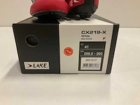 Lake cx219-x wide red/white maat 41 - afbeelding 4 van  4