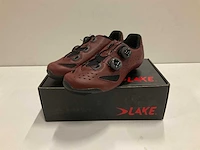 Lake cx238 burgundy/black maat 39.5 - afbeelding 2 van  4