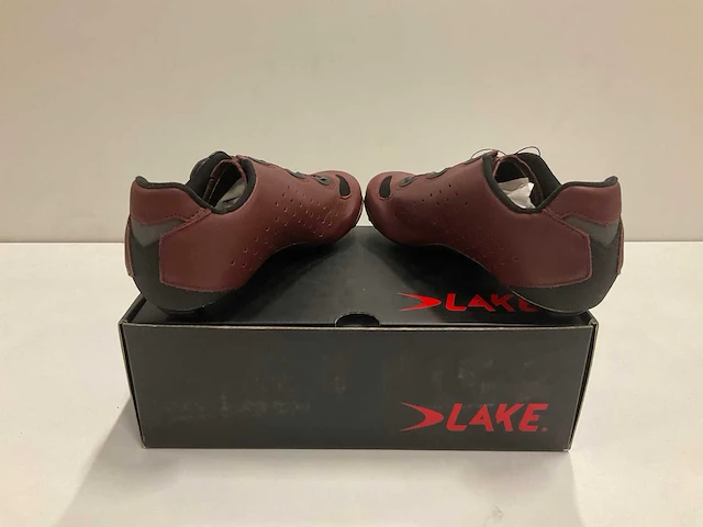 Lake cx238 burgundy/black maat 39.5 - afbeelding 3 van  4