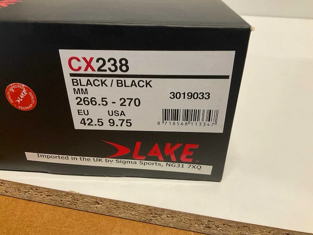 Lake cx238 fietsschoenen maat 42.5 - afbeelding 4 van  4