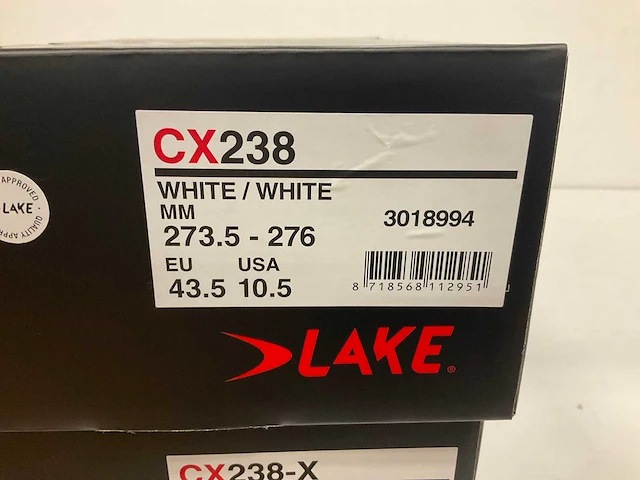 Lake cx238 fietsschoenen maat 43.5 - afbeelding 4 van  4