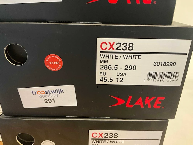 Lake cx238 fietsschoenen maat 45.5 - afbeelding 4 van  4
