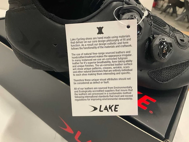 Lake cx238 wielrenschoenen maat 41,5 - afbeelding 3 van  4