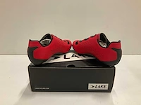 Lake cx238-x wide red/white clarino maat 42 - afbeelding 3 van  4