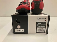 Lake cx238-x wide red/white maat 45.5 - afbeelding 4 van  4