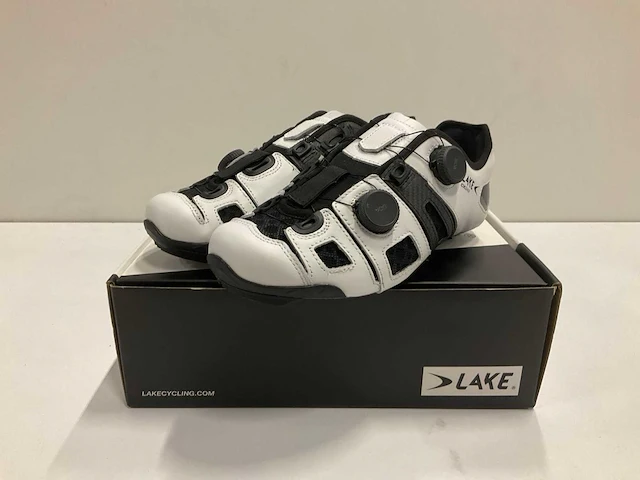 Lake cx242-x wide white/black maat 40.5 - afbeelding 2 van  4