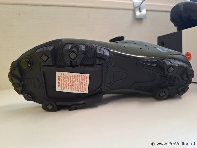 Lake mtb fietsschoenen model mx177 | kleur beetle/black | maat 45 - afbeelding 6 van  7