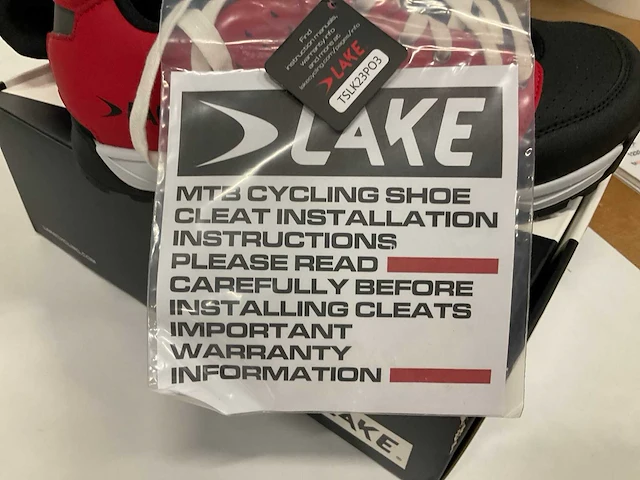 Lake mx169 mtb schoenen maat 45.5 - afbeelding 4 van  6