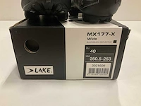 Lake mx177-x wide black reflective maat 40 - afbeelding 4 van  4