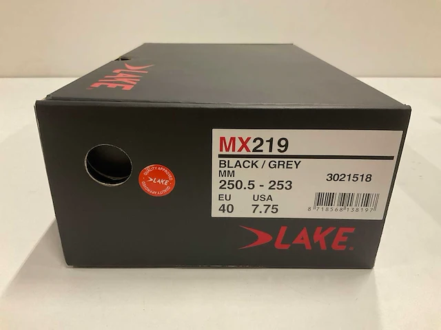 Lake mx219 black/grey maat 40 - afbeelding 4 van  4