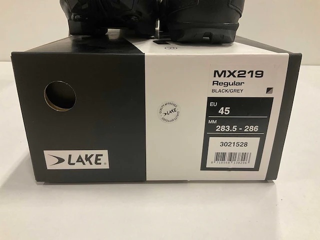Lake mx219 regular black/grey maat 45 - afbeelding 4 van  4