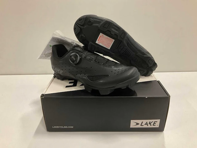 Lake mx219 wide black/grey maat 43.5 - afbeelding 1 van  4