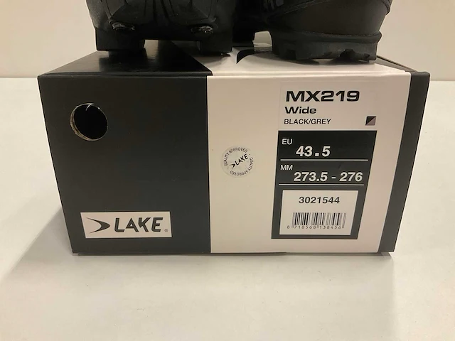 Lake mx219 wide black/grey maat 43.5 - afbeelding 4 van  4