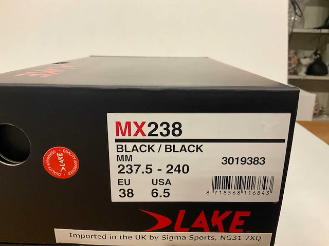 Lake mx238 fietsschoenen maat 38 - afbeelding 5 van  5