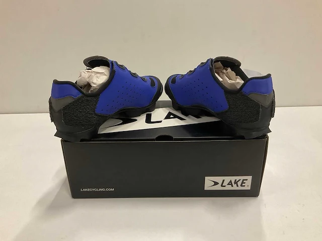 Lake mx238 wide blue/black clarino maat 41 - afbeelding 3 van  4