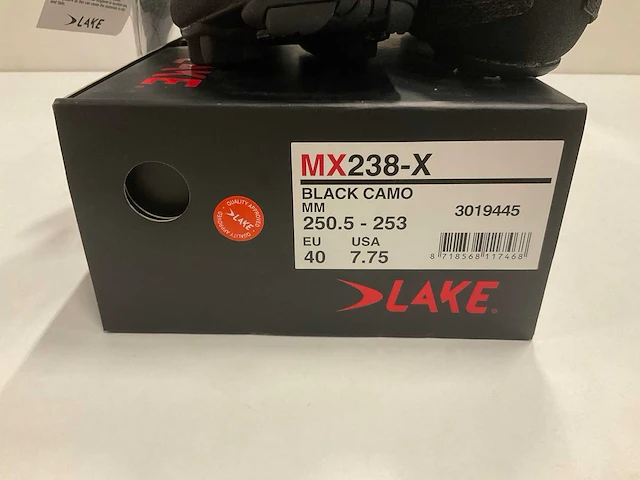 Lake mx238-x black camo maat 40 - afbeelding 4 van  4