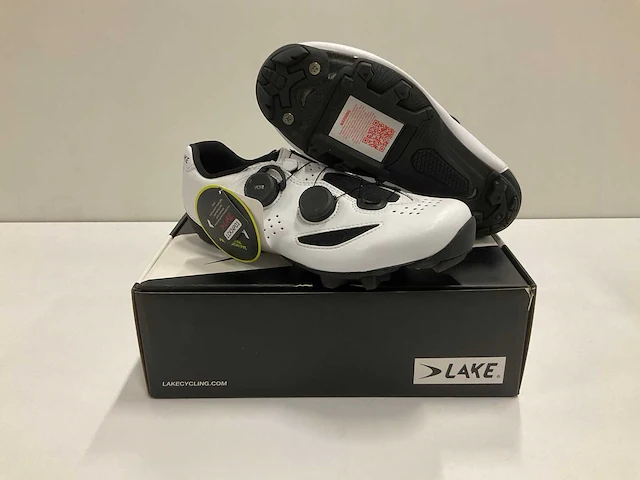 Lake mx239-x wide gravel white/black maat 40.5 - afbeelding 1 van  4