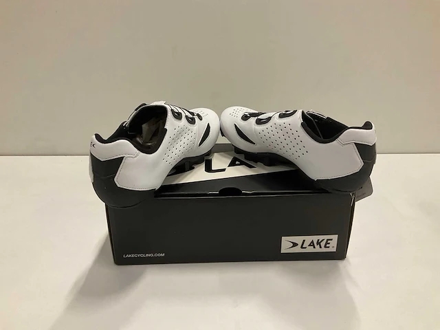 Lake mx239-x wide gravel white/black maat 40.5 - afbeelding 3 van  4