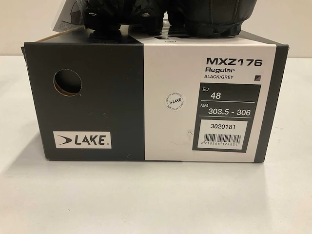 Lake mxz176 regular black/grey maat 48 - afbeelding 4 van  4