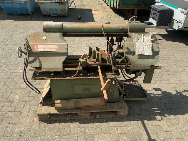 Lambers wespa metalen horizontale bandzaagmachine - afbeelding 1 van  14