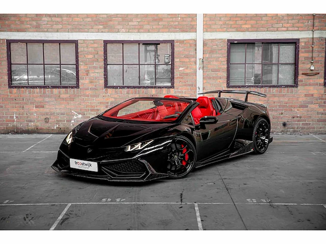 Lamborghini huracan spyder 5.2l v10 lp610-4 610pk 2016 - afbeelding 12 van  92