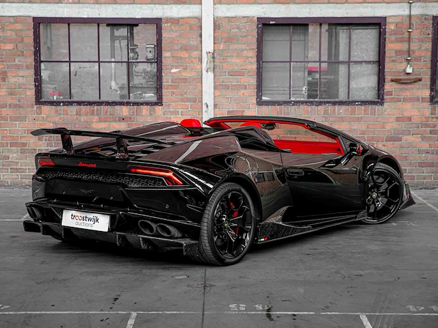 Lamborghini huracan spyder 5.2l v10 lp610-4 610pk 2016 - afbeelding 16 van  92