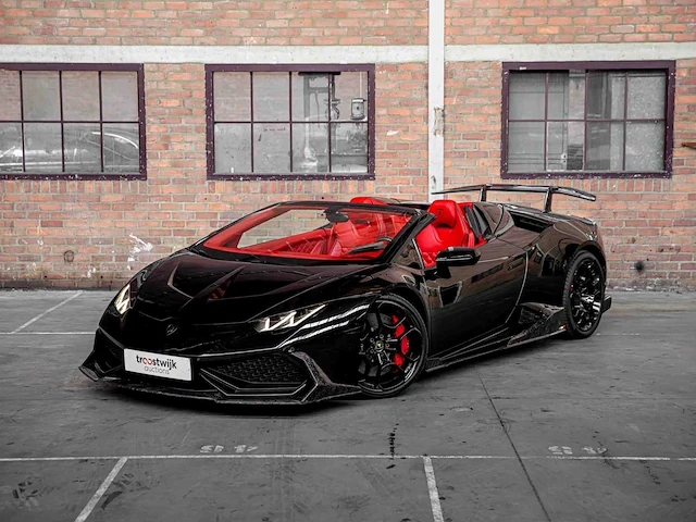 Lamborghini huracan spyder 5.2l v10 lp610-4 610pk 2016 - afbeelding 12 van  92
