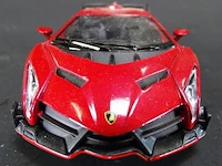 Lamborghini veneno rood\ - afbeelding 5 van  5