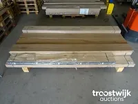 Lamelparket eiken, ca 34 m2 - afbeelding 1 van  4