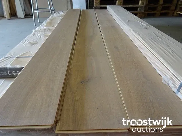 Lamelparket eiken, ca 34 m2 - afbeelding 2 van  4