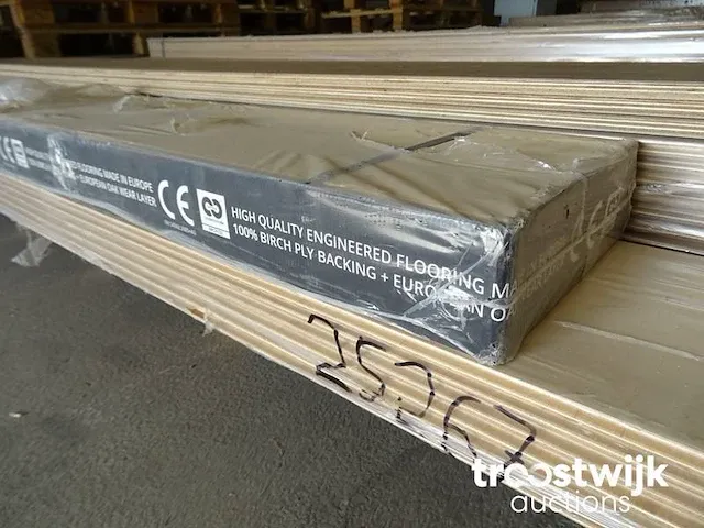 Lamelparket eiken, ca 34 m2 - afbeelding 4 van  4