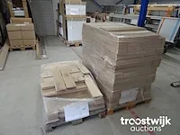Lamelparket eiken, ca 66 m2 - afbeelding 1 van  5
