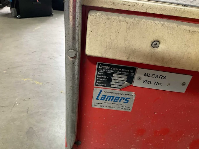 Lamers - 500 et - veegmachine - afbeelding 4 van  4