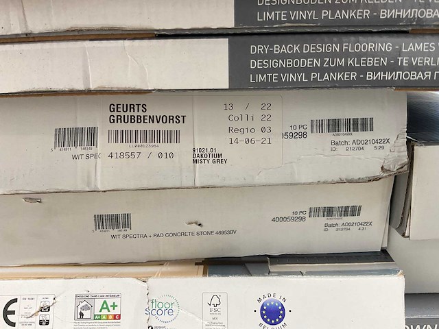 Laminaat – diverse soorten, ca. 39m² - afbeelding 14 van  14